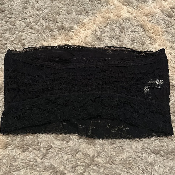 Free People Lace Bandeau Bra - size Large - Picture 2 of 3
